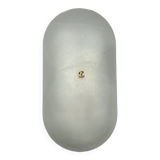 Lampe murale peill & putzler allemagne verre & métal space age design