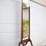 Psyche wood, mirror on wooden foot