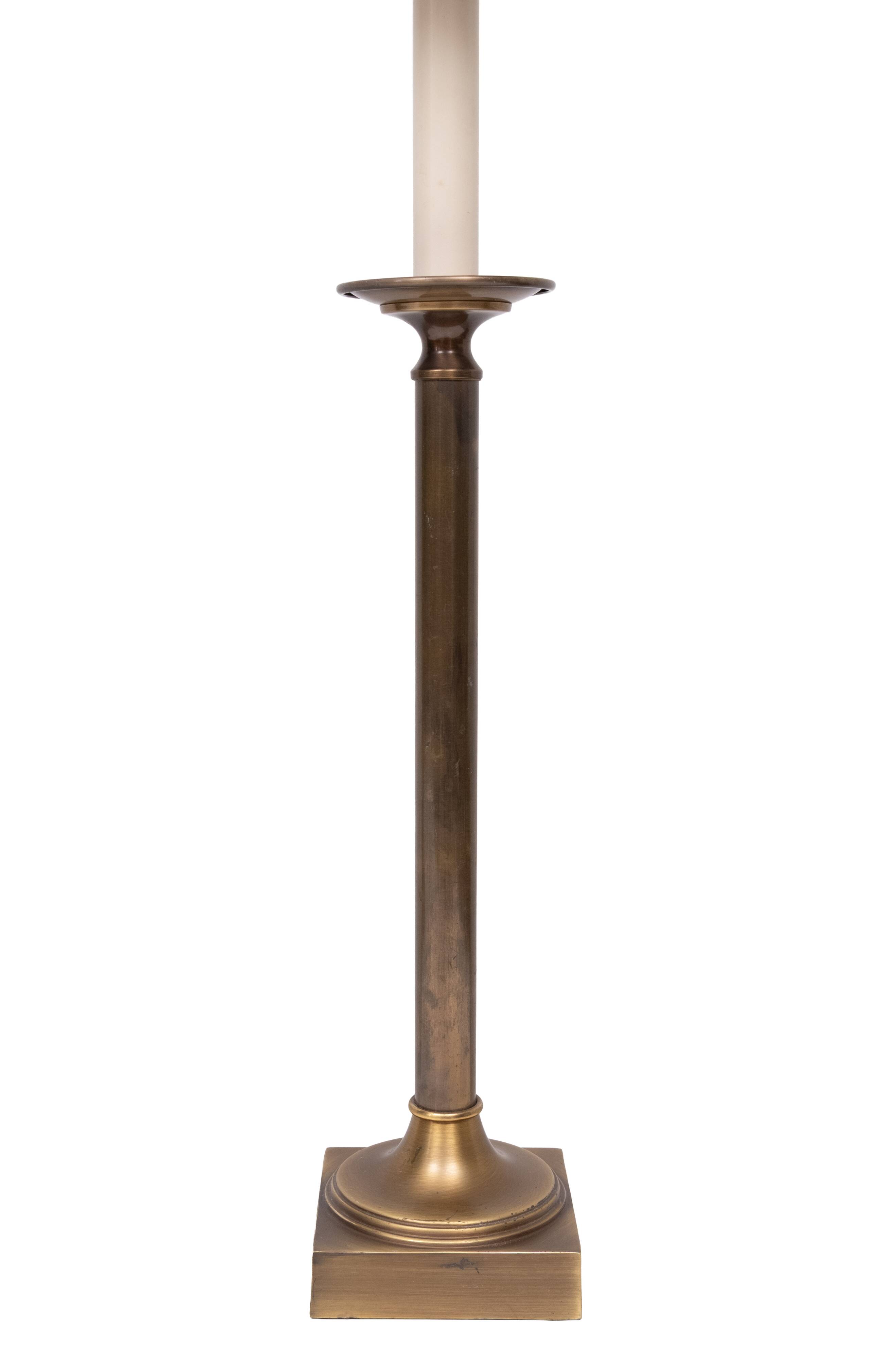 Kullmann lampen set Table lamps Bronze color 1970s Germany