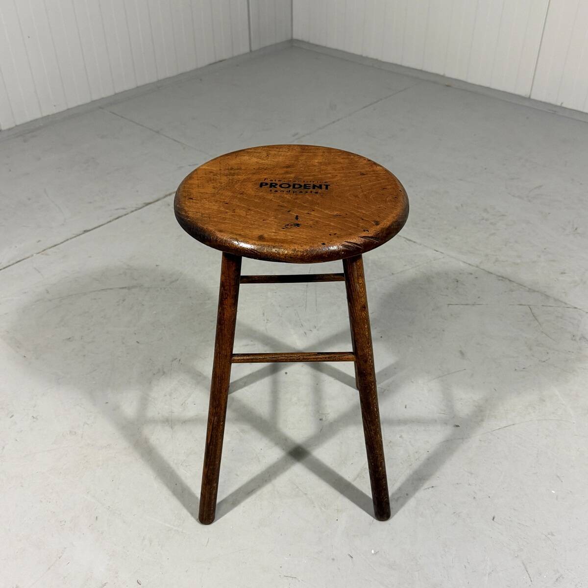 Prodent Toothpaste promotional wooden stool 1930’s