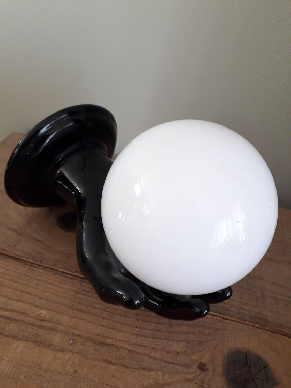 Vintage ceramic wall light