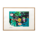 Jean-Michel Basquiat. Numbered color silkscreen print. 1990s.