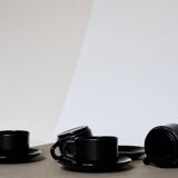 Batch of black cups