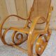 Rocking chair in caning