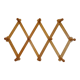 Wooden accordion coat rack