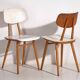Chaises blanches vintage (vers 1960). Ensemble 3 pièces #1