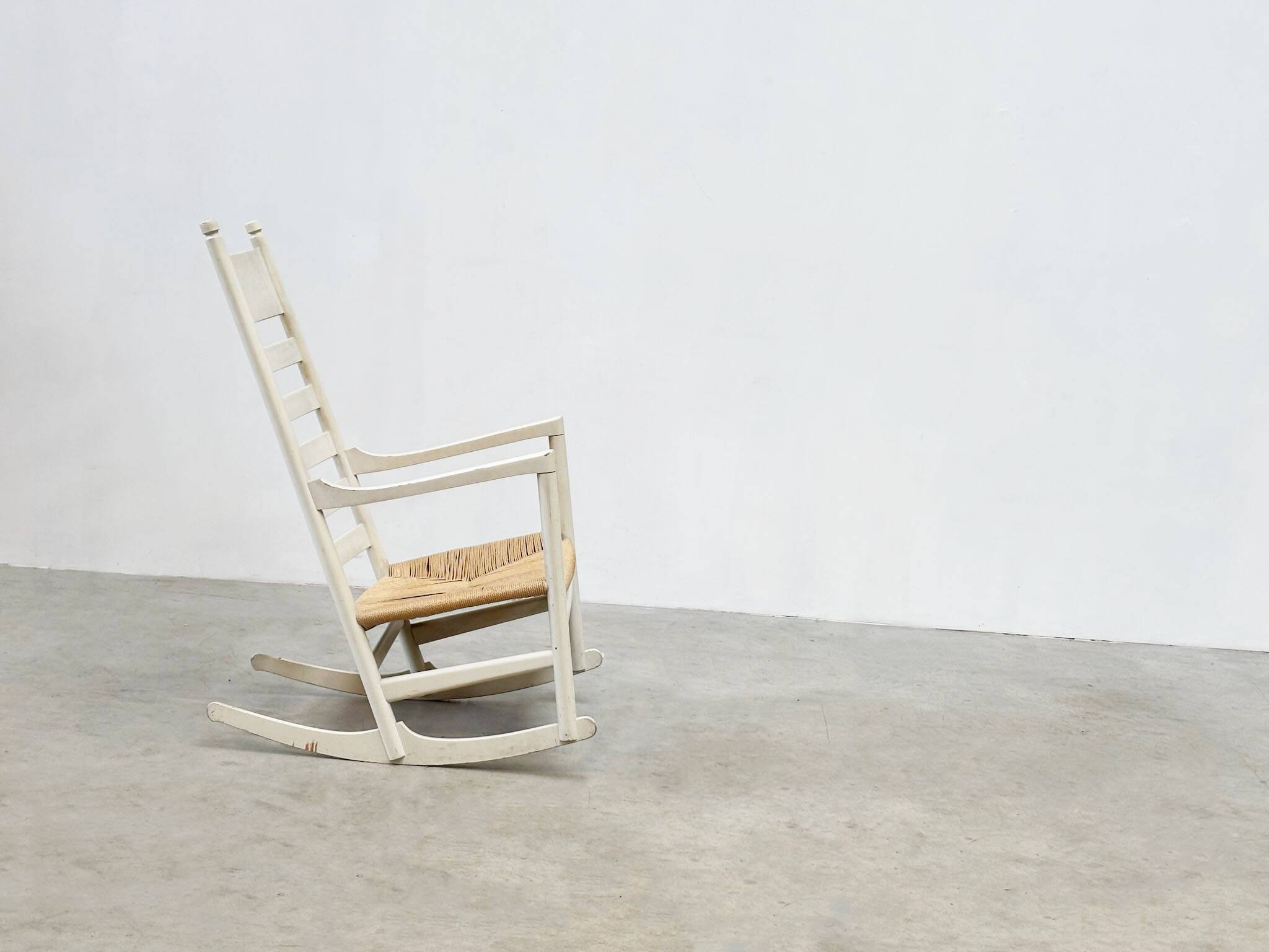 CH45 Rocking chair by Hans Wegner