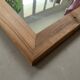Miroir en bois Habitat vintage
