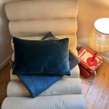 Vintage Scandinavian chaise longue Skaï softline 2000