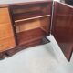 Enfilade art deco in vintage rosewood