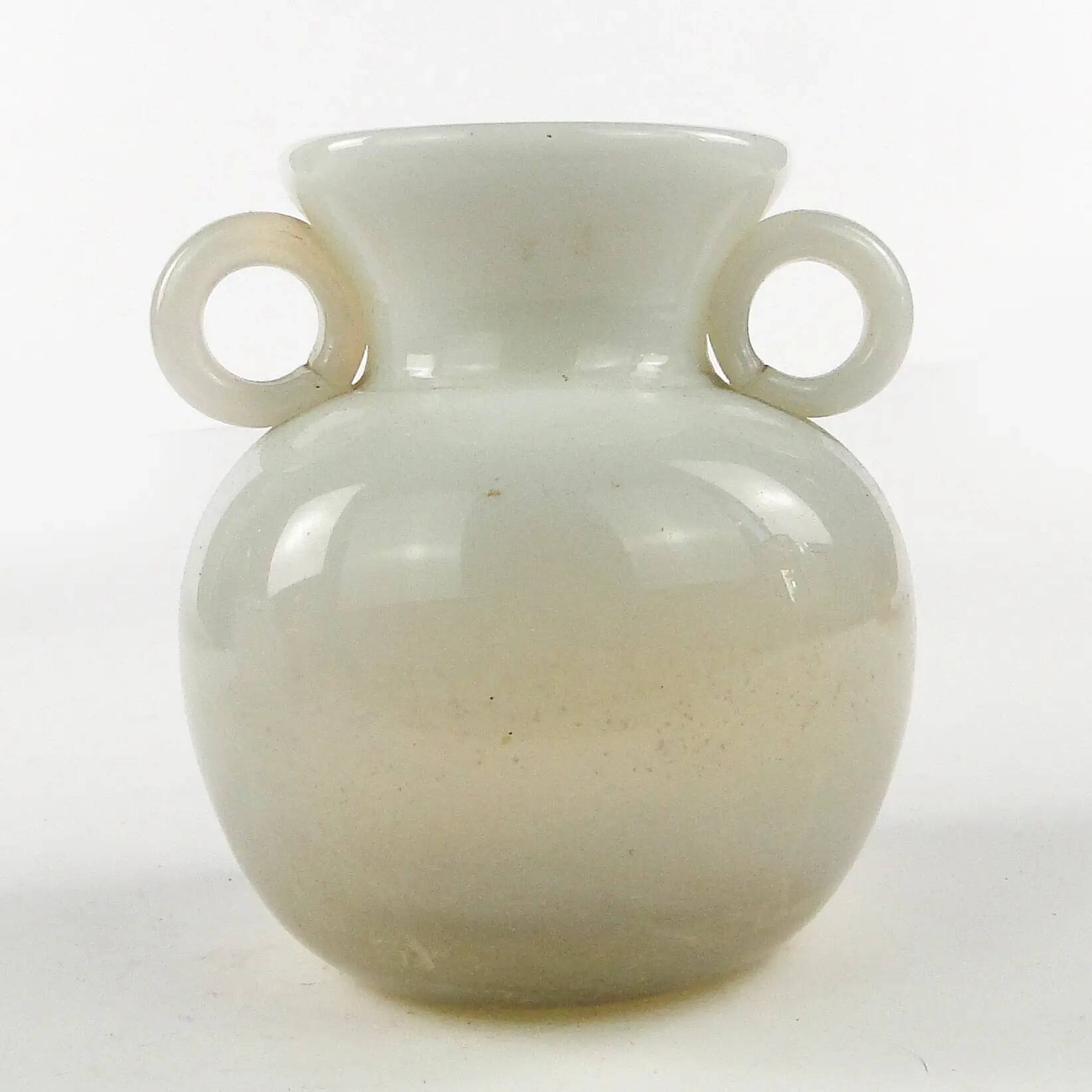 Modernist vase, glass, design by J. Słuczan-Orkusz, Poland, 1970s