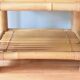 Vintage bamboo bedside tables