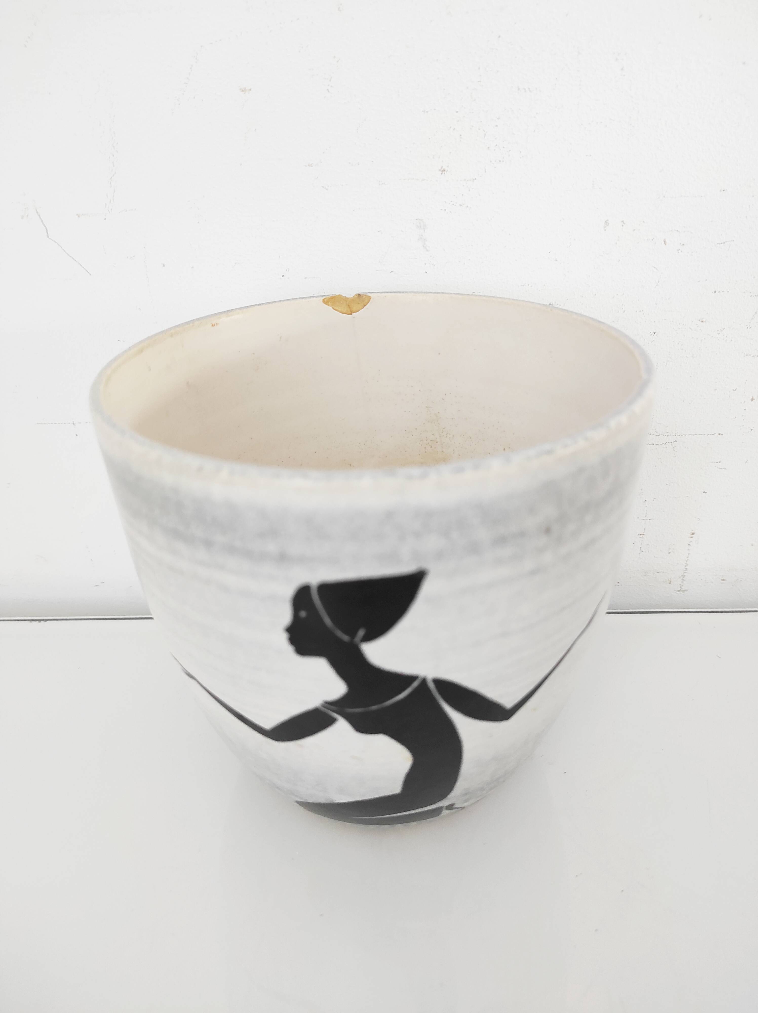 Cache pot Paul Milet Sèvres Art déco