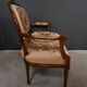 Beech canapé, stained, Louis XVI style - 1920
