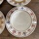 Tea cups and saucers in Sarreguemines ironstone "Derby"