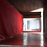 Vintage neo-breton sideboard in solid oak, 1880