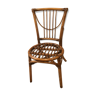 Chaise rotin vintage