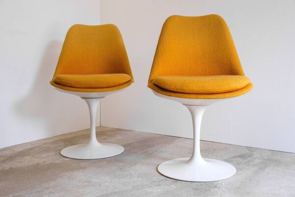 Paire de chaise Tulipe par Eero Saarinen pour Knoll International