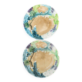 2 barbotine plates