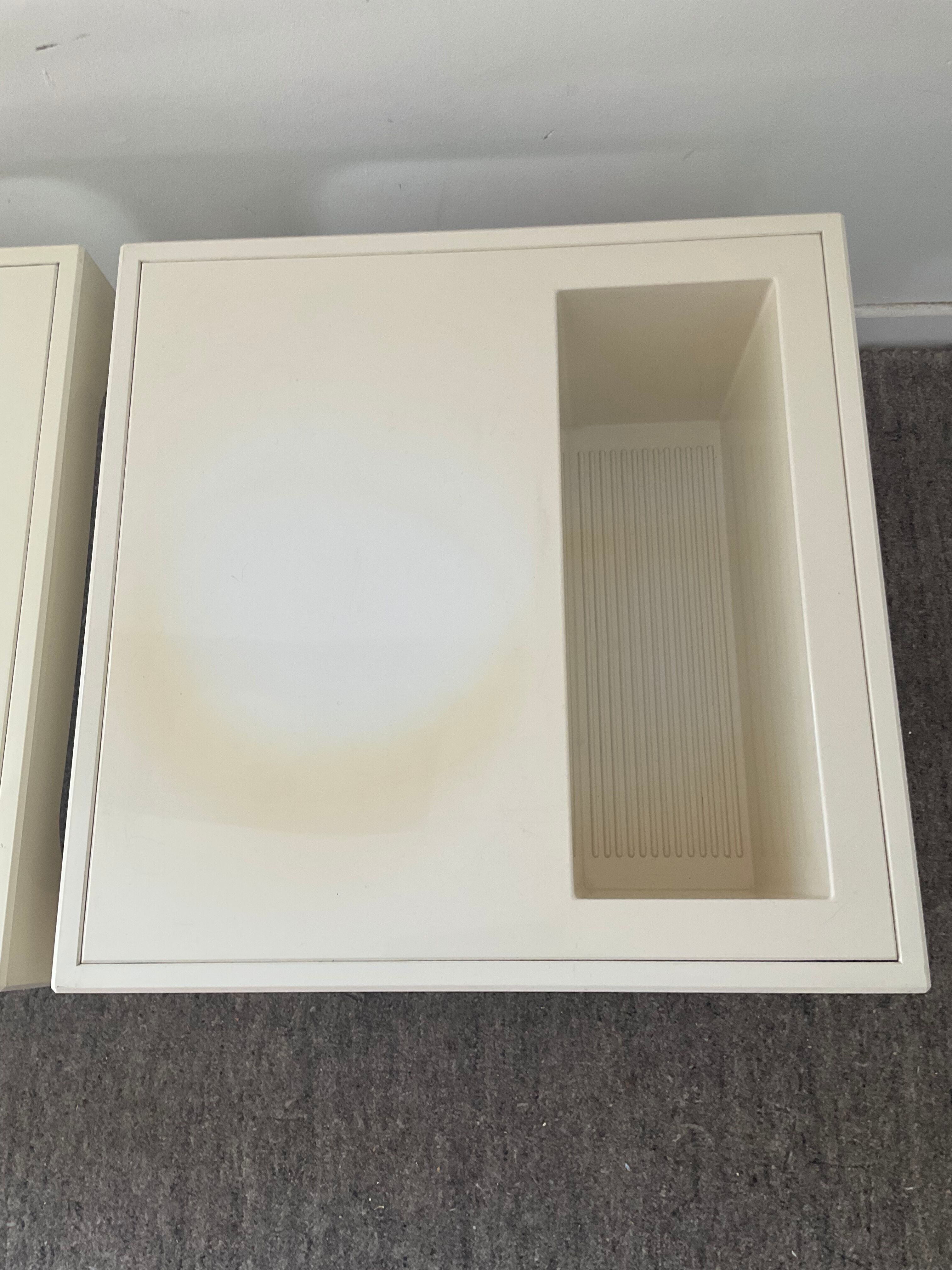 Pair of side tables from the 70s