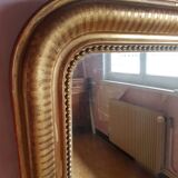Large mirror gilded louis Philippe 137 x 97cm