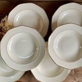 6 Villeroy & Boch soup plates