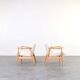 Mid-Century lounge chairs by J. Kędziorek, 1960s, set of 2.