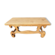 Medieval solid oak coffee table