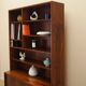 Rosewood bookcase, Danish design, 1970s, manufactured by Hundevad