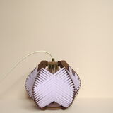 Woven lilac walkman to hang