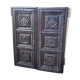 Paire de portes sculptées