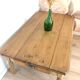 Farmhouse table, living room, solid oak