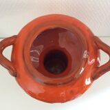 Vase ceramic year 50 orange