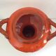 Vase céramique année 50 orange