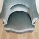 Fauteuil crapaud velours
