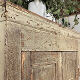 Patinated wardrobe