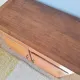 Art Deco buffet from the 1950s in oak and herringbone.
