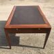 Bureau double art deco en acajou