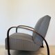 Fully restored Vintage Armchair by Jindrich Halabala model H-70 from Czechoslovakia 1950’s