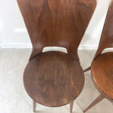 Pair of Baumann “Dove” chairs
