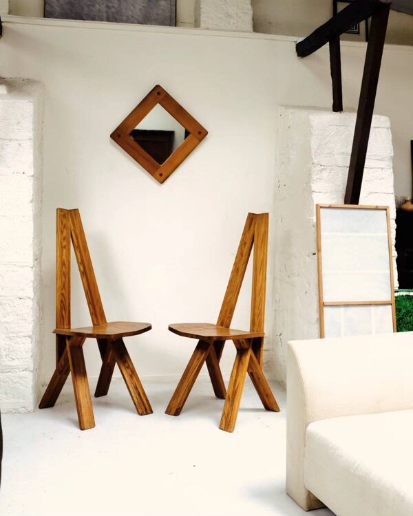 Chaises Pierre Chapo s45 Chlacc