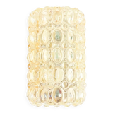 Amber Bubble Glass Wall Light by Helena Tynell for Limburg, Germany, 1970s