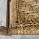 Wooden and rope bench from the 1950s,  Vibo