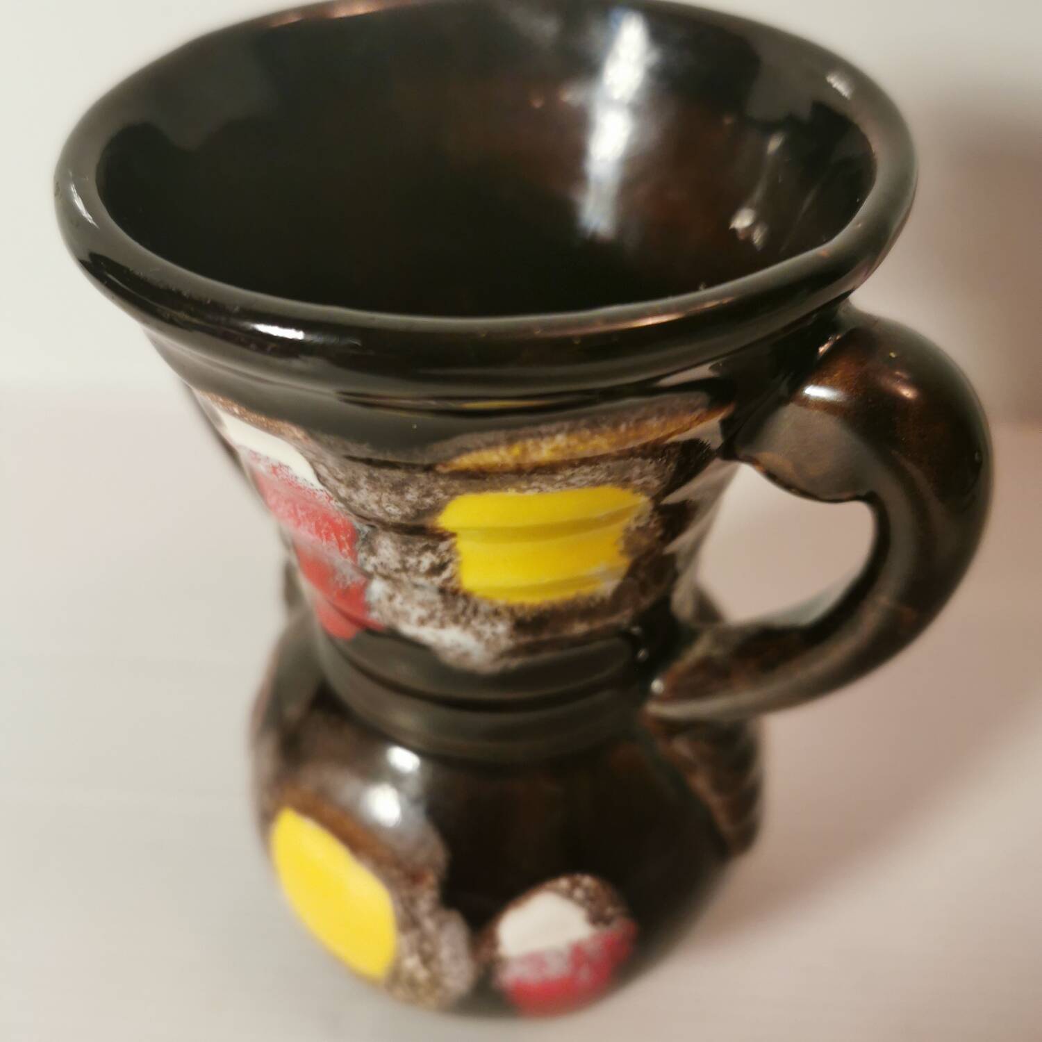 Vase in Pure Vallauris Style Numbered and Signed 50s/60s Vintage