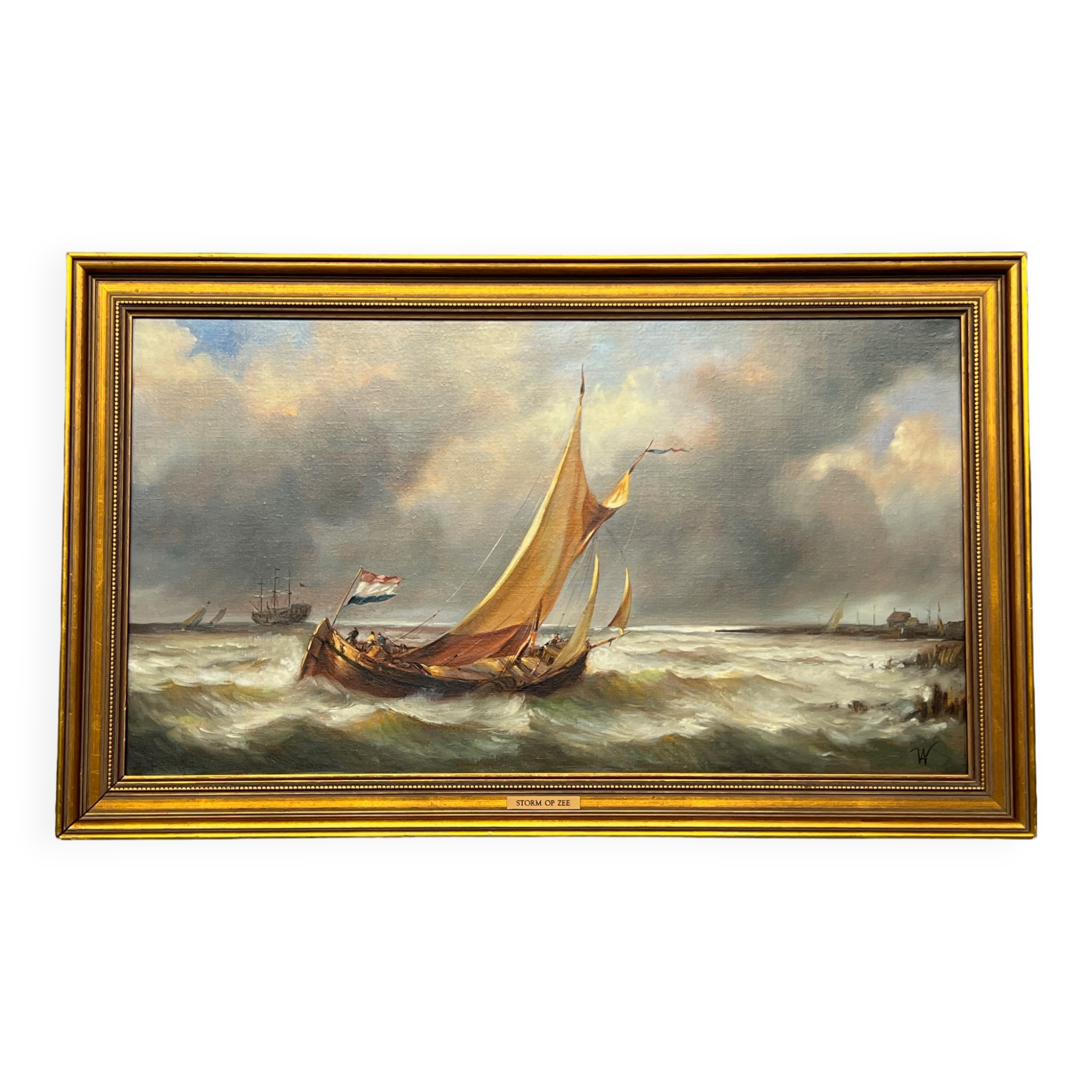 Painting “Storm”.