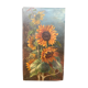 Tableau vintage fleurs , pissenlits