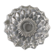Empty ashtray molded glass pocket
