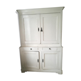 Buffet en bois, blanc