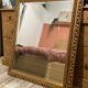 Exceptional antique large mirror in Louis XV style – Openwork gilded frame