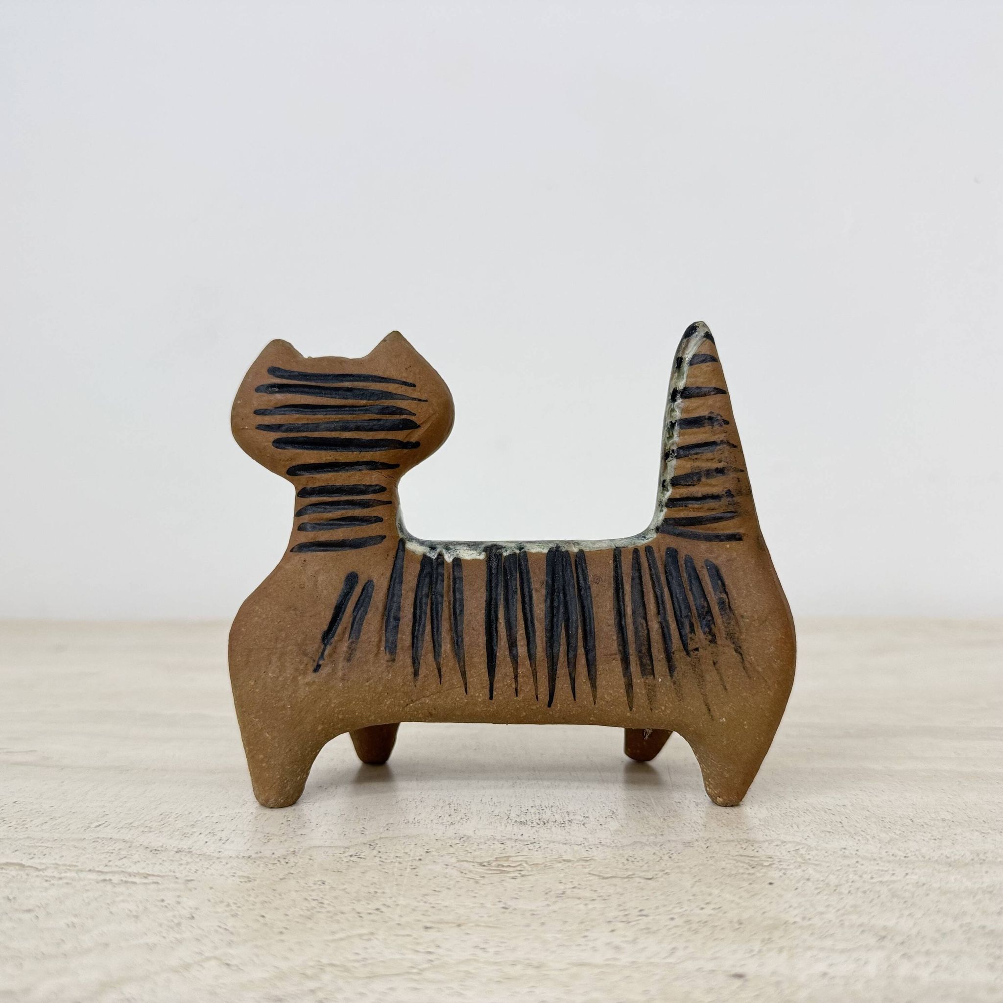 Lisa Larson Figurine de chat en céramique Gustavsberg Suède